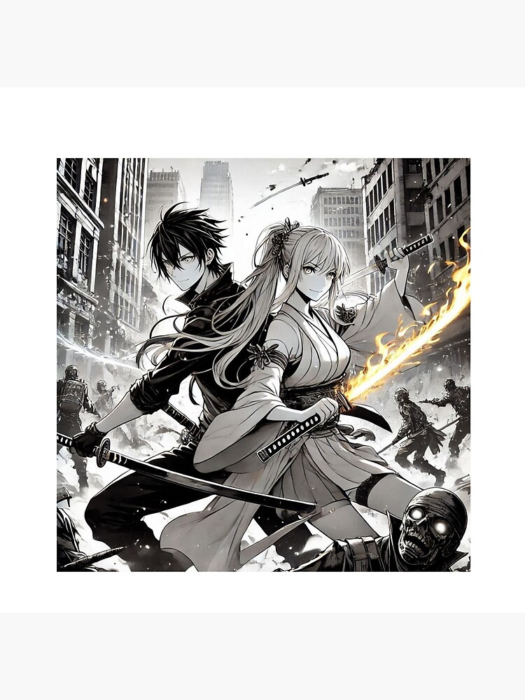 Tao Saotome And Alma Gokurakugai Classic T Shirt Fanart Throw Pillow - Image 2