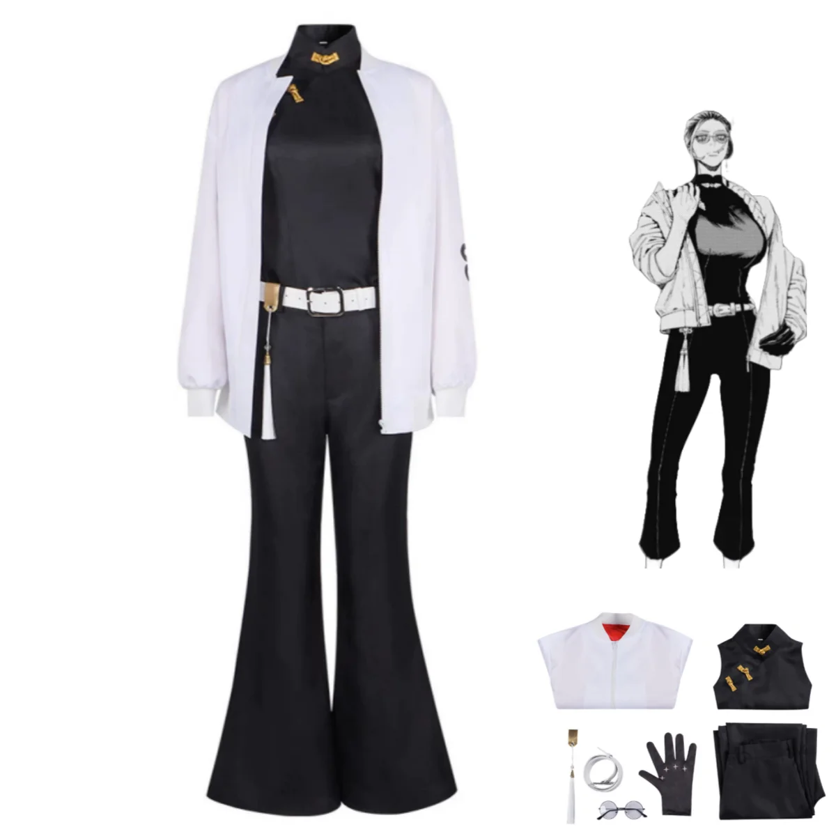 Manga Gokurakugai Tao Saotome Cosplay Costume
